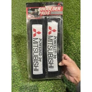 Mitsubushi Motorsports International Mid Logo Seat Belt Shoulder Pad Cushion